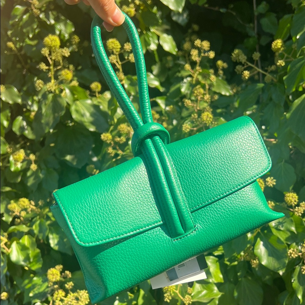 Francesca Convertible Leather Shoulder Bag Made in Italy